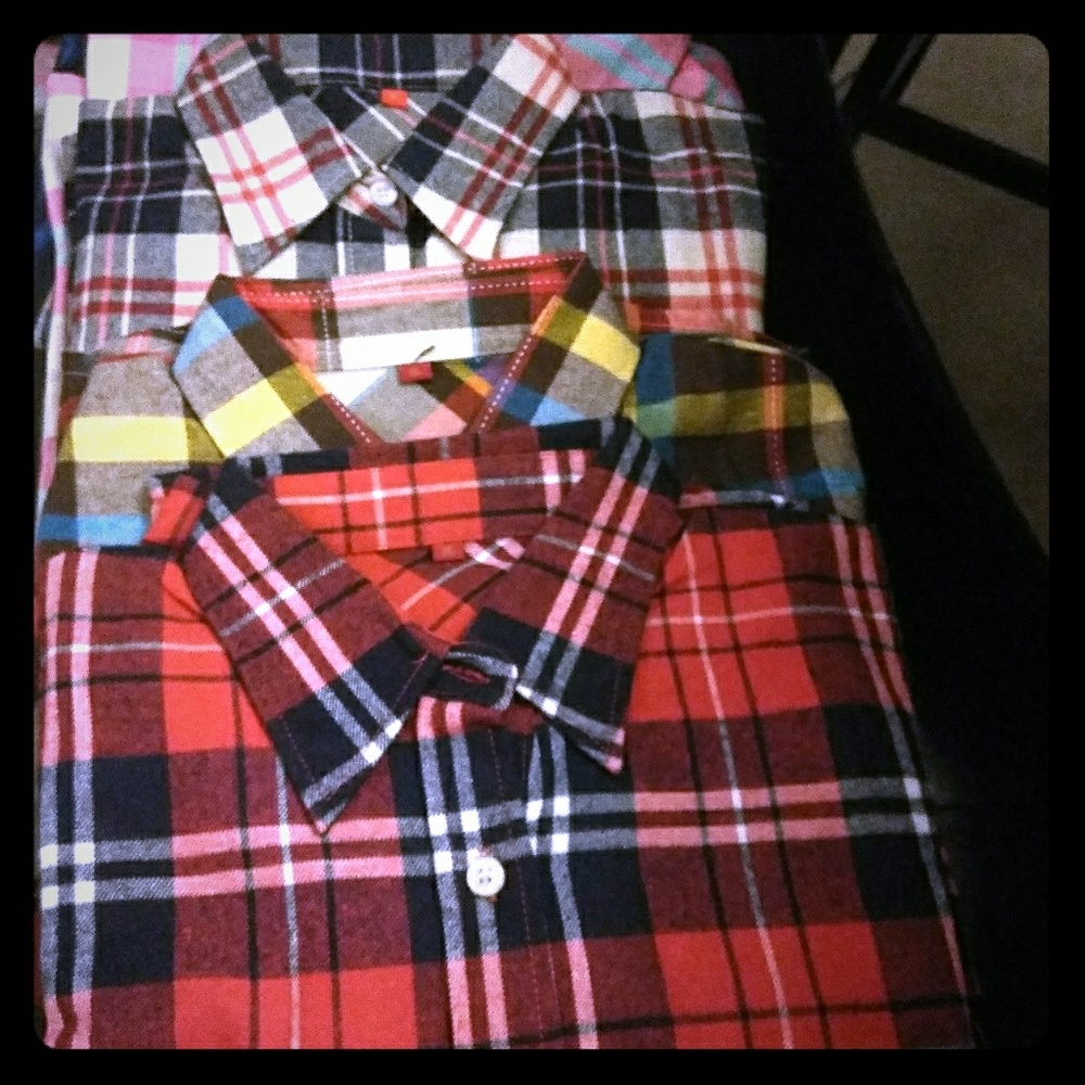 Ladies Plaid Shirt